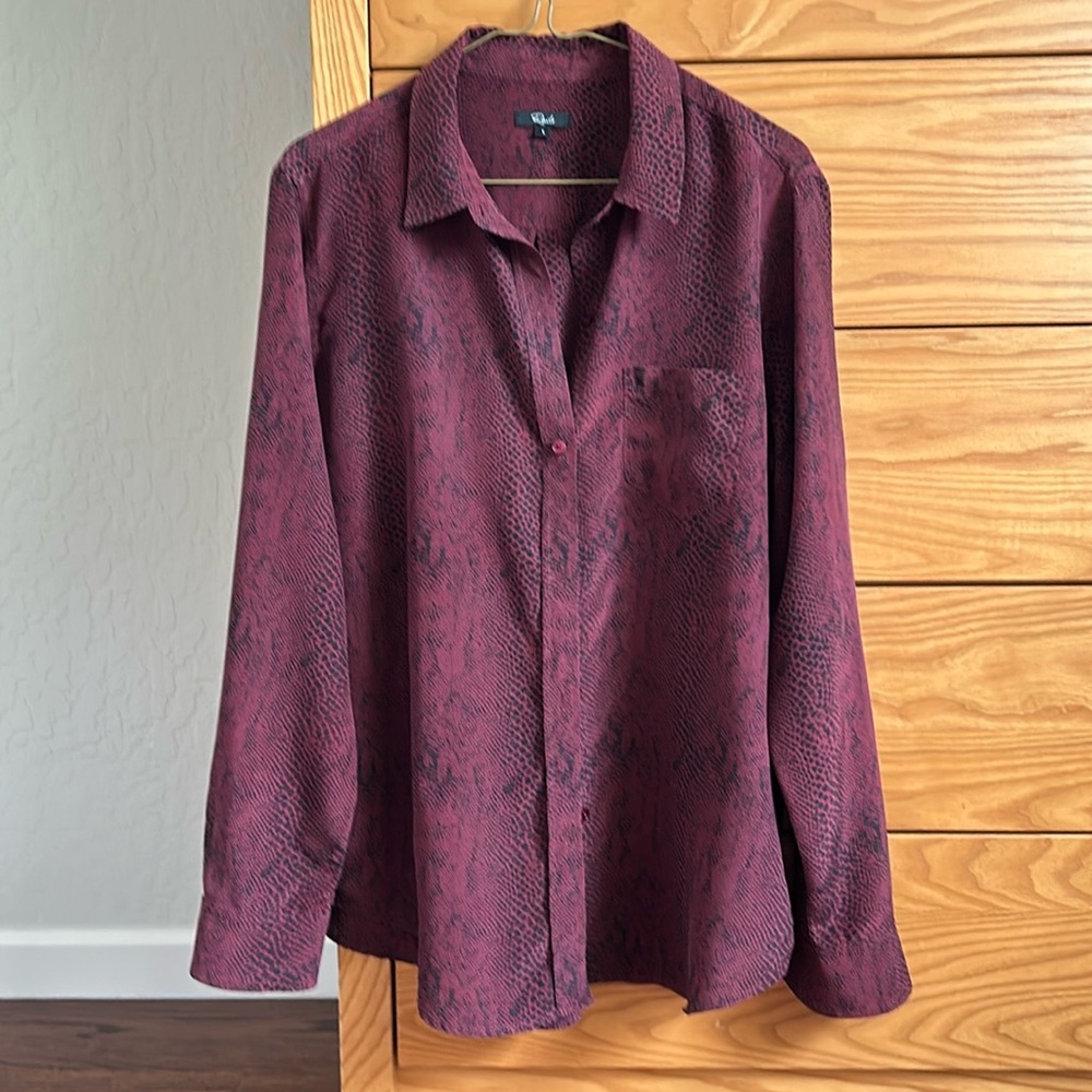 Rails silk blouse
